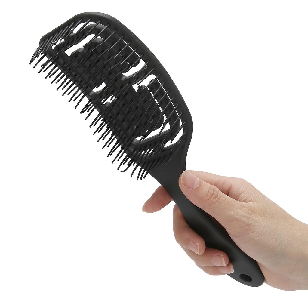 Unisex-Haarbürste zum Entwirren, langes, kurzes, lockiges Haar, Kopfhaut-Massagekamm, Haar-Styling-Bürste