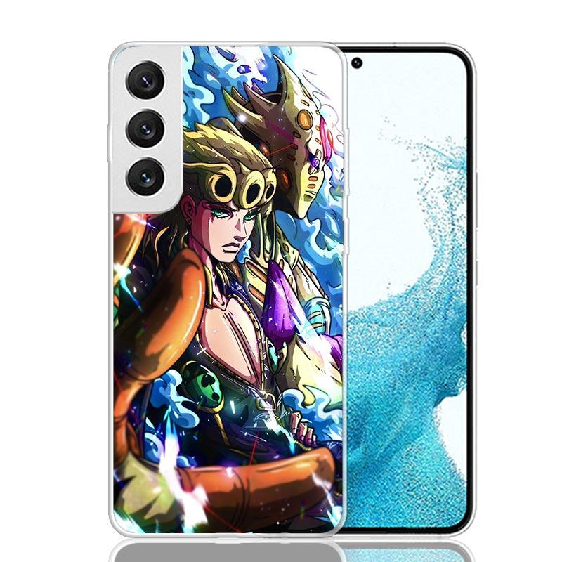 

JoJo Adventure Giorno Giovanna Phone Case For Samsung Galaxy S26 S25 Edge S24 S23 FE S22 Ultra S21 Plus S20 + Fundas Cover Coque Samsung S26
