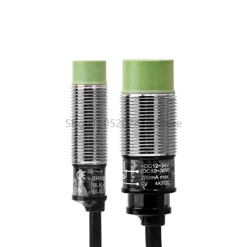 5PCS/Lot PR08-2DN PR08-1.5DN PR08-2DP PR08-1.5DP PR12-2DN PR18-5DN M8 M12 M18 Inductive Proximity Sensor Switch 12-24VDC