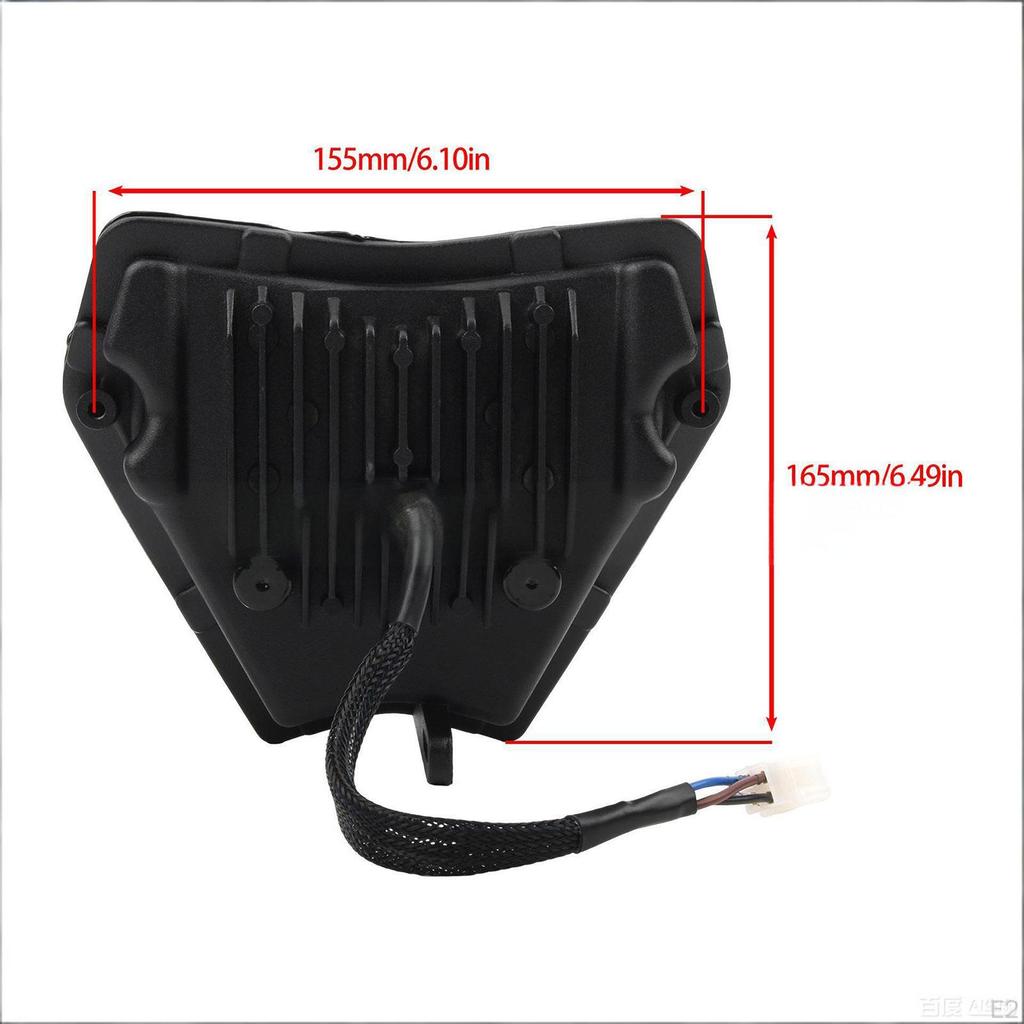 Motorcycle Headlight Front Kit High Performance Repair Professional Headlamp Light