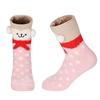 Short Socks Women Bear Fuzzy Winter Ladies Floor Warm Plush Comfy Cartoon Animal Funny Cute Kawaii Slippers Sock Designer