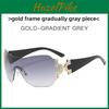 Y2k Fashion Sunglasses With Pc Lenses Uv400 For Summer Outdoor Parties