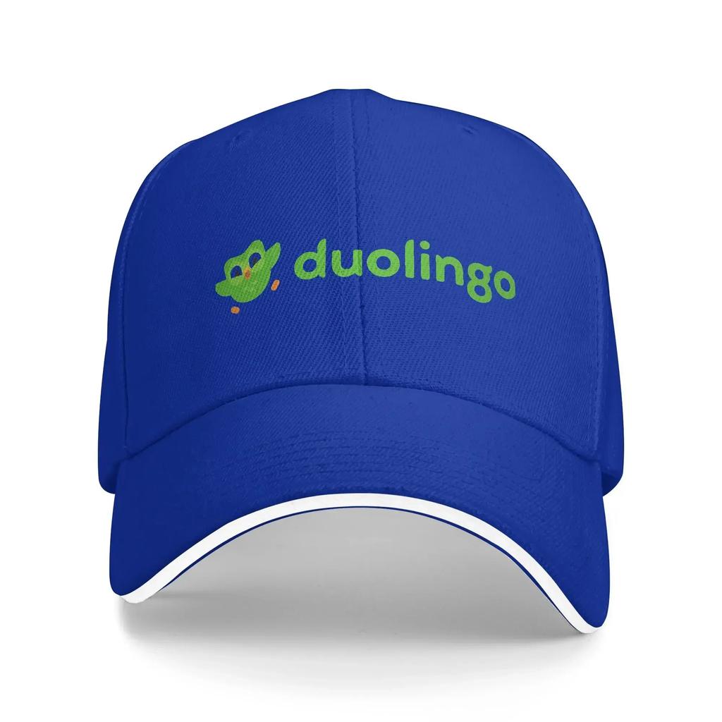 Duolingo Baseball Cap Accessories Vintage Trucker Hat For Unisex Casual Headewear Adjustable