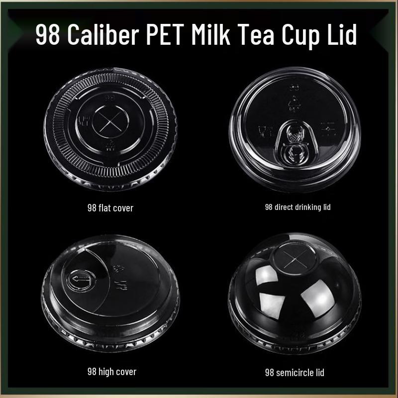 Thickened Disposable Plastic Cups with Lids