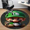 1pc Mario Office Round Area Rug, Under Office Chairs Bedroom Living Room Home Decor  a1016257