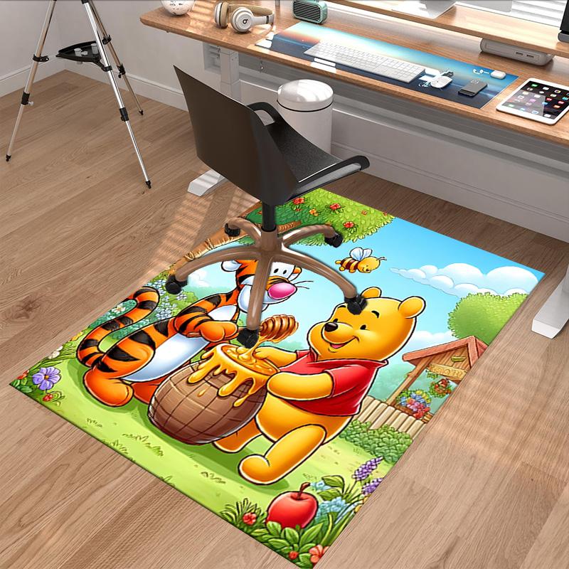 Pooh Tiger Share Honey Carpet For Playroom Bedroom Living Room Sofa Home Decorkids Game Area Rug Nonslip Floor Mat