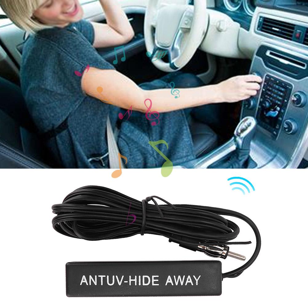 12V Universal Electronic Stereo AM FM Radio Hidden Amplified Antenna for Car Ship RV