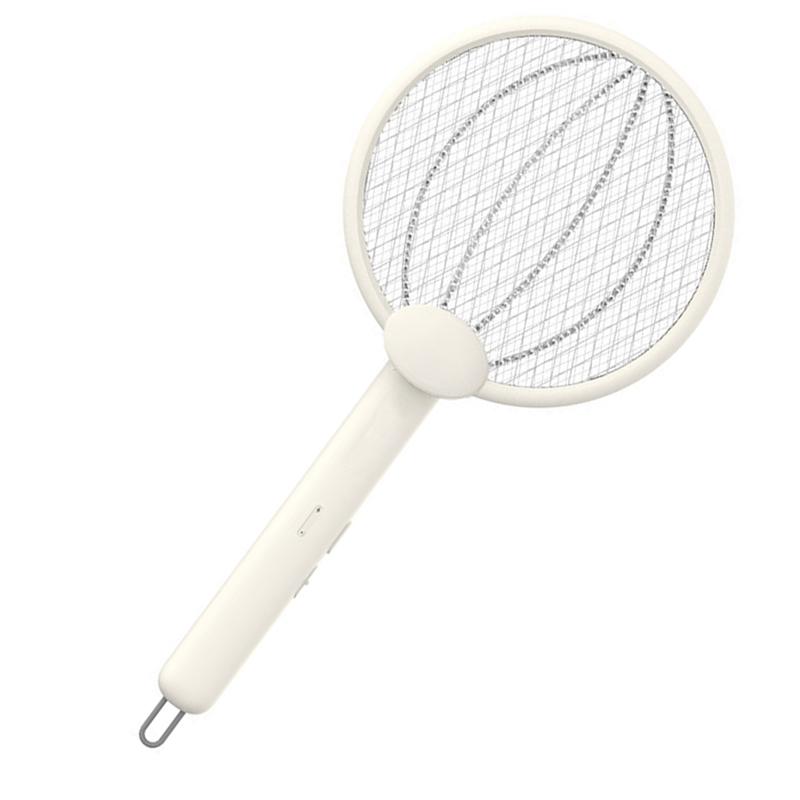 Mosquito Swatter Lamp Electric Foldable Mosquito Racket Swatter DC3000V Repellent For Outdoor
