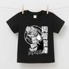Anime Jujutsu Kaisen Sukuna Printed Cotton T Shirt for Boys Girls Short Sleeve Kids Tee Summer Soft Casual Wear