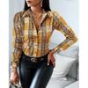 Spring And Autumn New Women'S Versatile Long Sleeve Daily Business Commuter Elegant Comfort Sexy Bottom Shirt Top