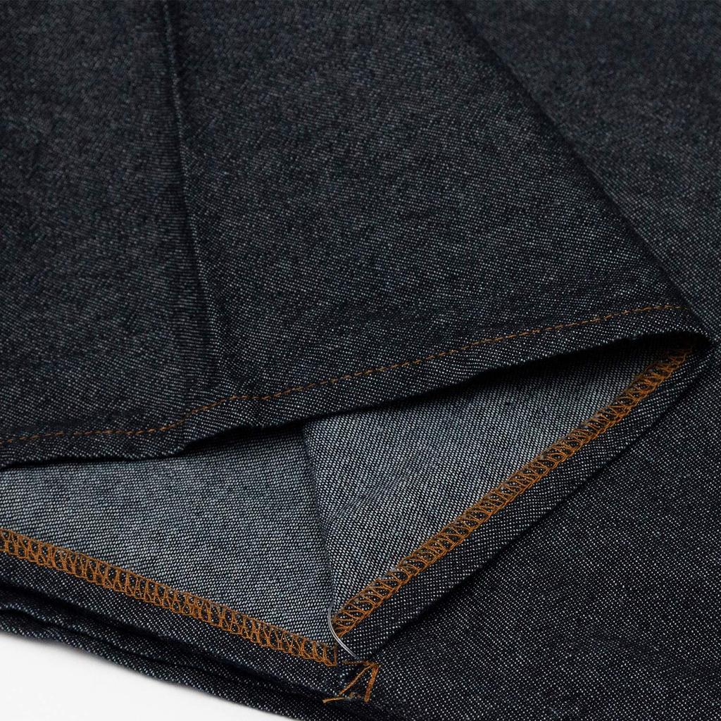 Washable denim kimono for women [KYOETSU] (M, black)