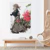 Anime VViolet Evergarden Tapestry Microfiber Wall Hanging For Bedroom Living Room Decor Outdoor Festival Garden Bar Background