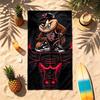 Chicago Bulls (19) Theme Beach Towel Sand Resistant Soft And Comfortable Suitable For The Pool Camping Yoga And Diving A Travel