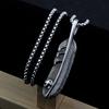 Vintage Viking Compass Pendant Necklace Men Fashion Metal Charm Gift Jewelry Accessory