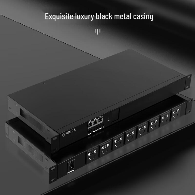 SDWS Smart PDU Rack Power Strip with Remote Control CN plug (adapter included)