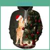 Premium Quality Men Women Christmas 3d Graphic Print Hooded Hoodie Sweatshirt Pullover With Timeless Style