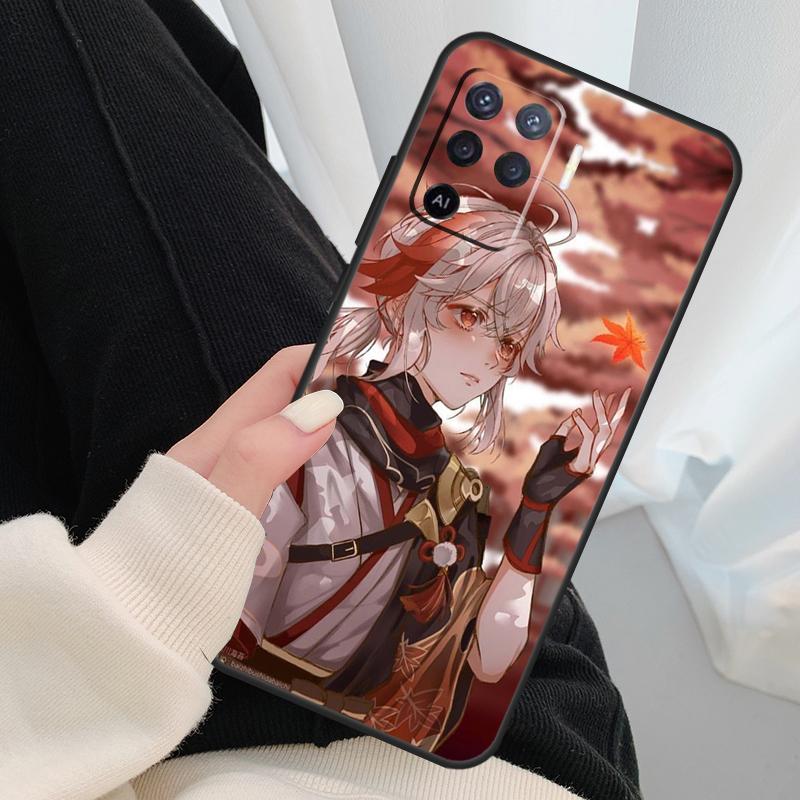 Genshin Impact Case For OPPO A54 A74 A94 A83 A91 A93 A5 A9 A31 A53 2020 A15 A52 A72 Find X5 X3 Pro Cover