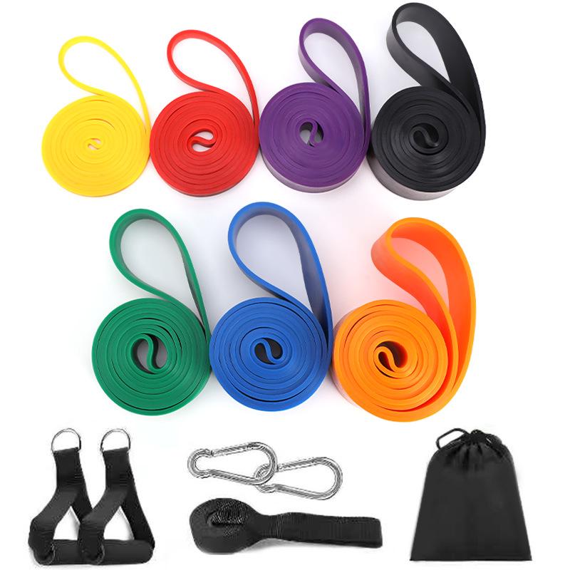 TPE Elastic Pull-up & Yoga Resistance Band for Strength Training