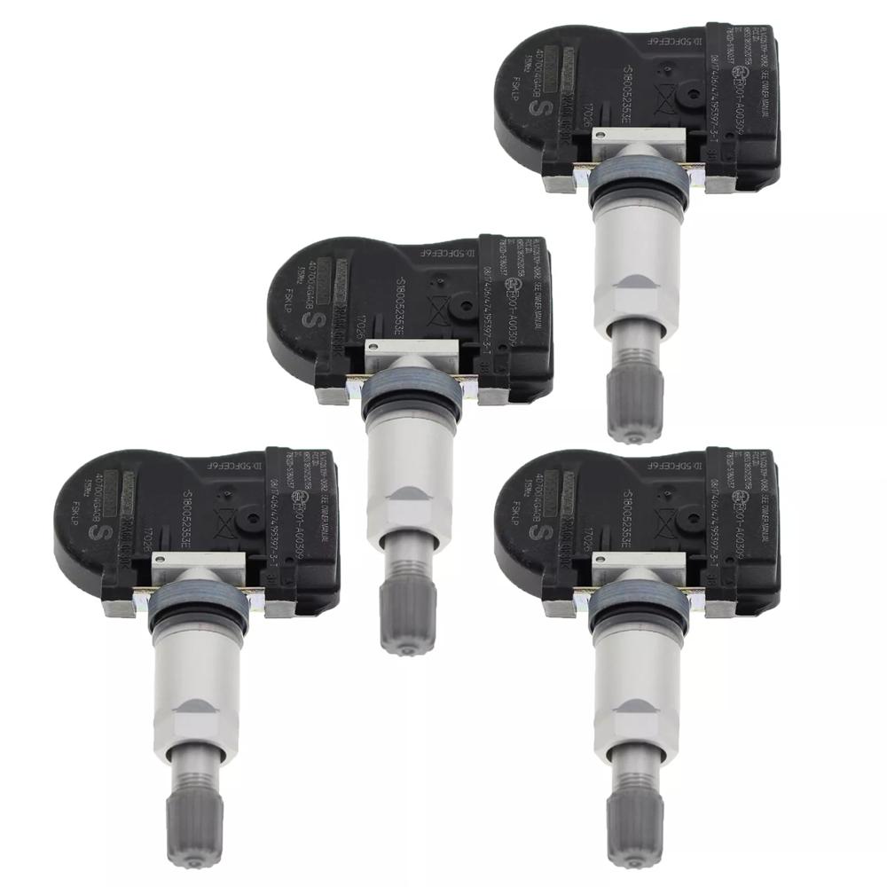 4 pieces Black