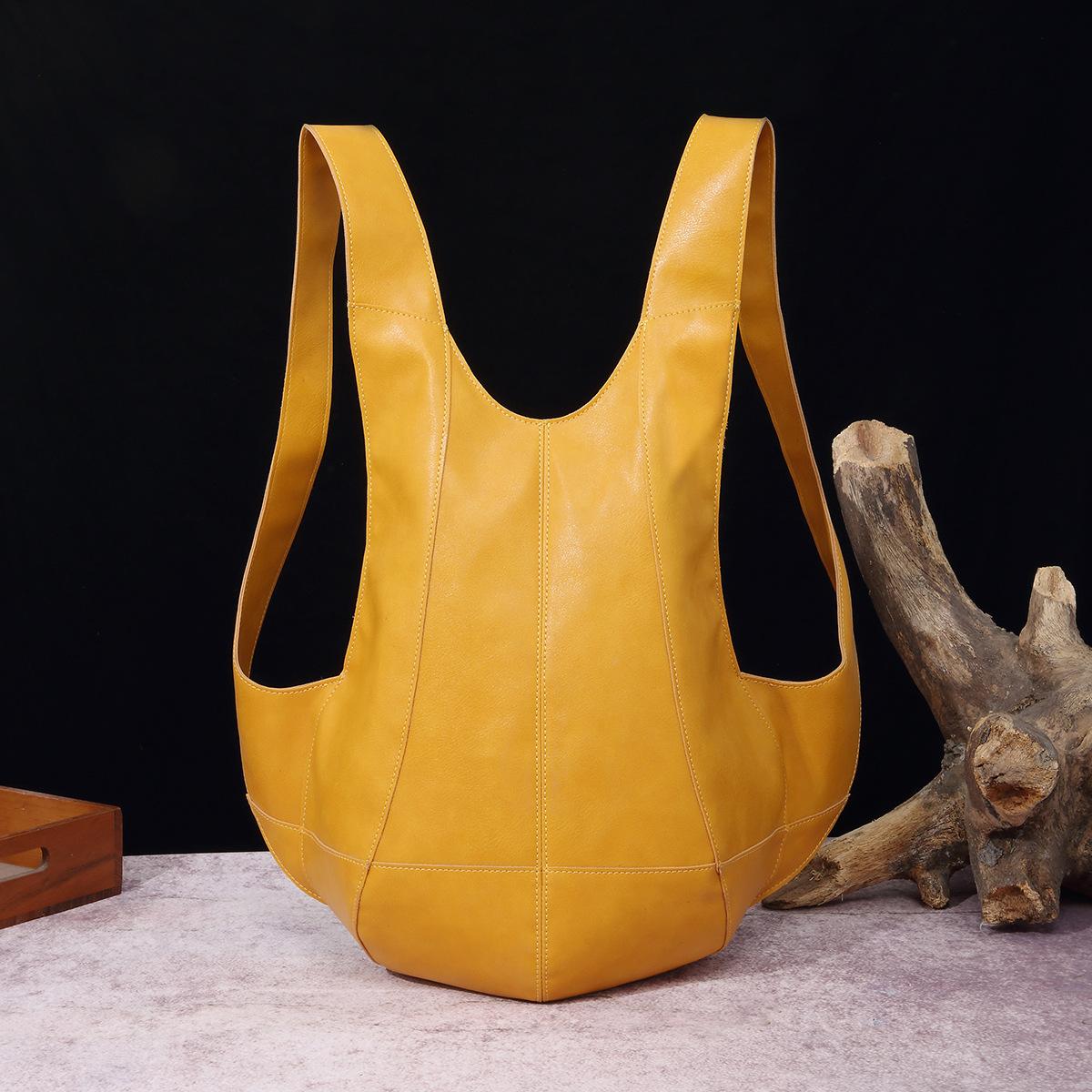 

Європейський та американський ретро Crazy Horse м яка шкіра чоловічий та жіночий рюкзак-жук студентський модний рюкзак шкільна сумка для відпочинку та подорожей