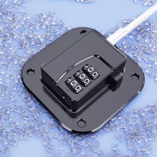 Child Safety Refrigerator Door Lock Multi-Purpose Adhesive Kitchen Microwave Dishwasher Oven Cabinet Fridge Door Baby Proof Lock Child Proofing Safety