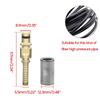 High Pressure Washer Hose Insert Fittings Car Washer Water Cleaning Hose Pipe Fitting TwistConnector Quick Fixing