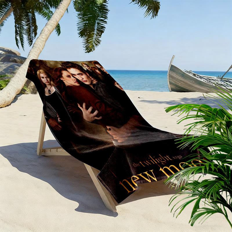 Blutdurst: Vampire Diaries Strandtuch Outdoor Camping Strandtuch für Urlaubsfotos Schwimmen Saugfähiges Badetuch schnelltrocknendes Badetuch Strand