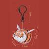 Cartoon Model Flying Tiger Keyring Flying Tiger Flying Tiger Pendant  New Year Gift