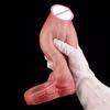 ORALSX Penis Extension Silicone Sleeve Real Experience Condom Sex Toy Penis Sleeve for Stimulation with Vibrant Color