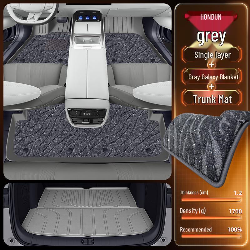 Deep Blue L07 TPE2025 5-Seater Car Floor Mat Set - Interior Carpet Accessories