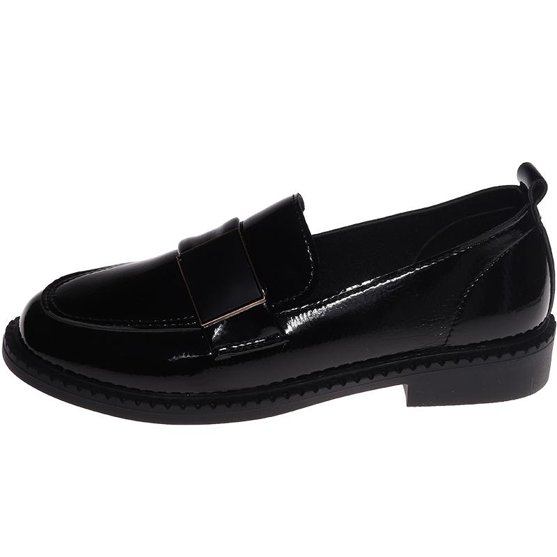 Mary Jane Small Leather Shoes Female British Style French Spring And Summer Retro New Loafer Shoes Thick Bottom Niche Jk Shoes
