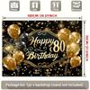 2D Minimalist Black Bow Backdrop - Monochrome Ribbon Banner for Modern Birthday Photoshoot