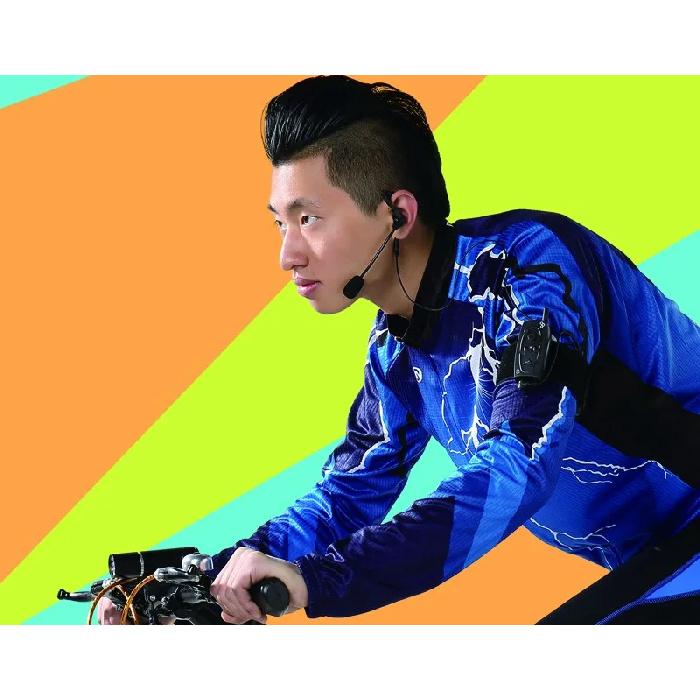 Bike Referee Motorcycle Helmet Headphones 3.5mm Jack Headset Microphone Spring/Straight Wire For EJEAS Vnetphone V6C XiNOWy V4C Helmet Communication