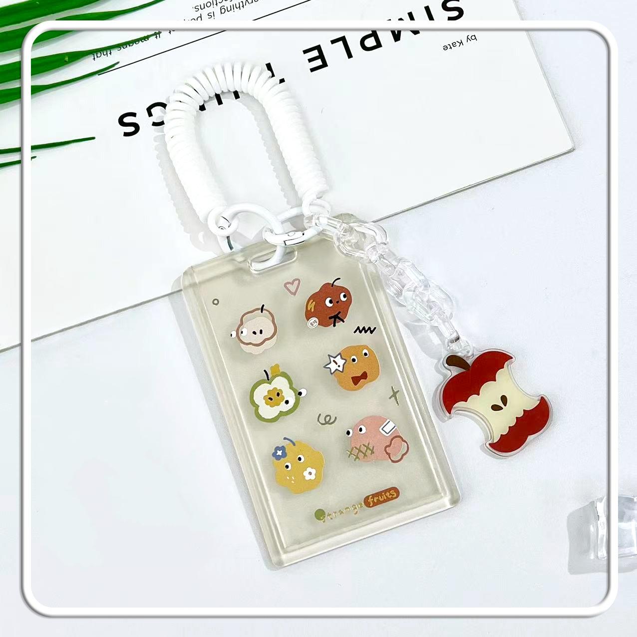 

Student Id Badge Holder Lightweight Waterproof Badge Holder Sliding Cover Card Holder Waterproof Office Worker Card Protector