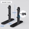 Desk Clip Adjustable Pegboard Stand - No-Drill Bracket