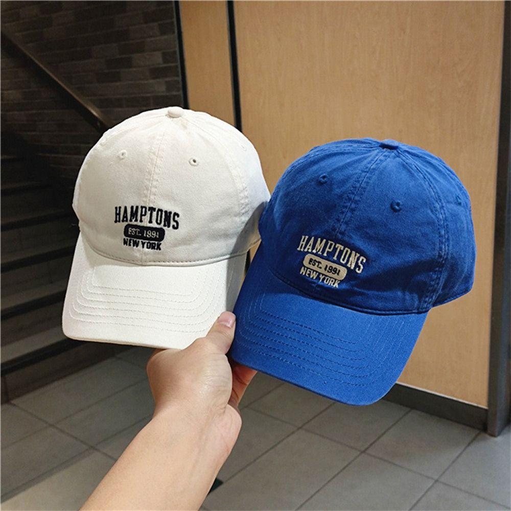 

Embroidery Sun Hat Womens Adjustable Hat Visors Hats Women Baseball Cap UV Protection