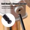1.5/2/2.5/3/4/5/6/8/10mm Metric Ball End Hex Key Wrench Set L-Shape Long Arm Wrenches Hexagon Screwdriver Spanner with Holder
