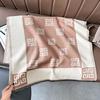 Fashion light luxury autumn and winter imitation cashmere scarf women's warm high-end shawl versatile and thickened scarf