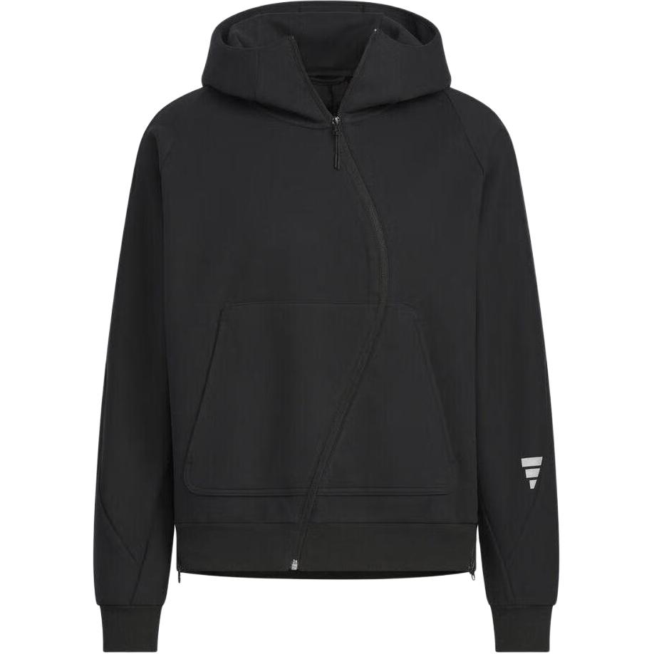 Adidas FUSTL Jackets Men's Black Hooded Moderate Other KC0168-