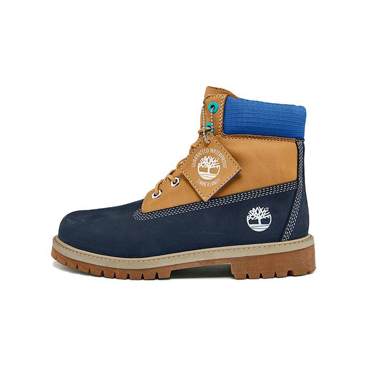 

Timberland Премиум серия прочные теплые низкие детские ботинки детские ботинки темно-синие A2F3U 37.5