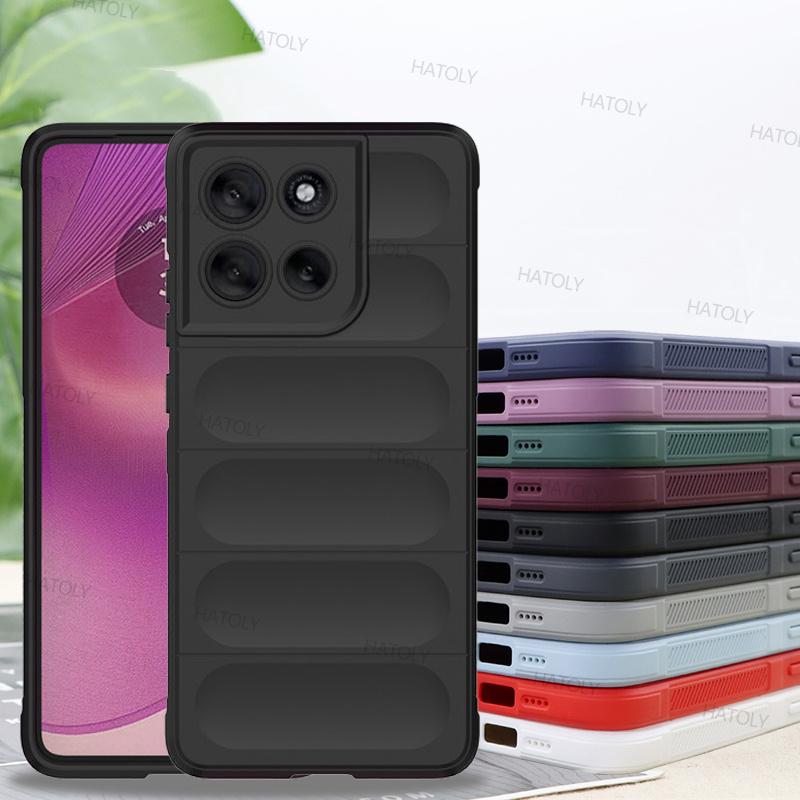 For Motorola Moto G86 Case Motorola Moto G86 Cover Funda TPU Anti-Slip Silicone Shockproof Protective Phone Back Cover Moto G86