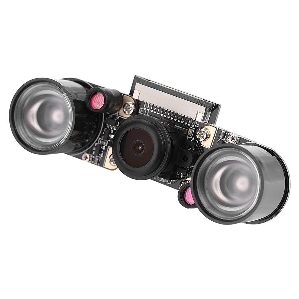 Camera Module For Raspberry Pi 3 2 B Wide Angle Fisheye Lens With Fill Light
