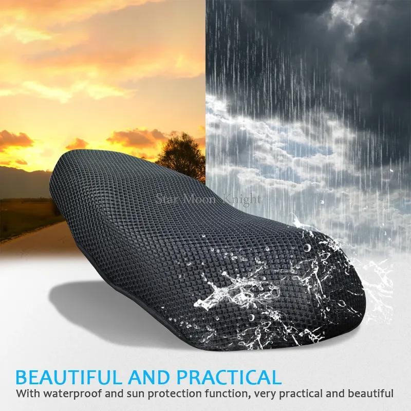 Seat Cover for Suzuki V-Strom VStrom DL650 DL1000 DL250 DL 650 1000 Nylon Fabric Saddle Seat Cover Motorcycle Protecting Cushion