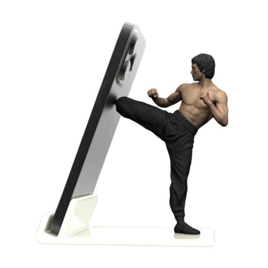 Cell Phone Stand 3D Printed Mobile Holder Lightweight Desktop Mount