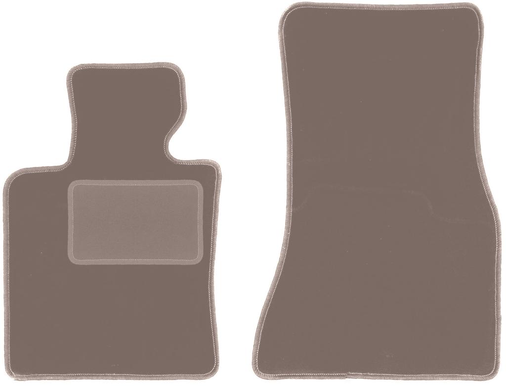 Beżowe dywaniki przednie do: BMW 6 G32 GT Gran Turismo (2017-)