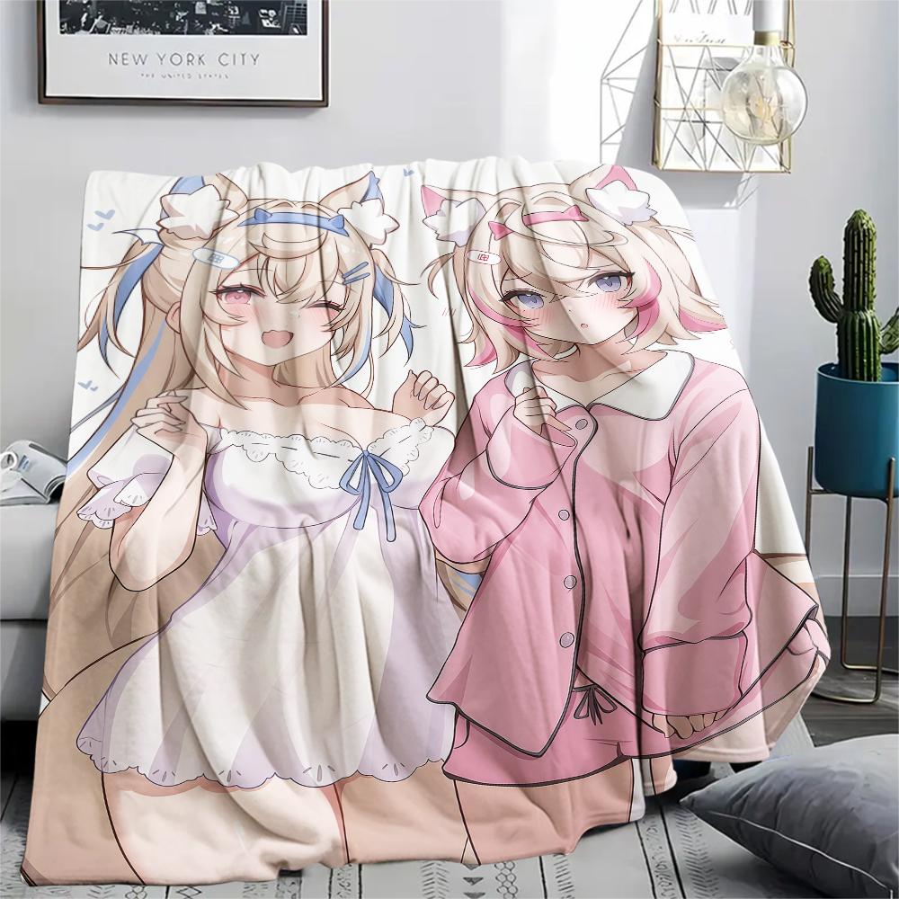 1 Pezzo Coperta in Flanella con Stampa Cartone Animato, Alta Qualità Confortevole per Tutte le Stagioni, Decorazione per la Casa, Calore e Comfort, Perfetta per Regalo di Natale Compleanno