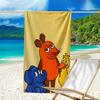 Ultra-Soft Beach Towel with Die Maus Theme,Ideal for Pool - Camping, Diving - Perfect Travel Essential, Vibrant Beach Towel.