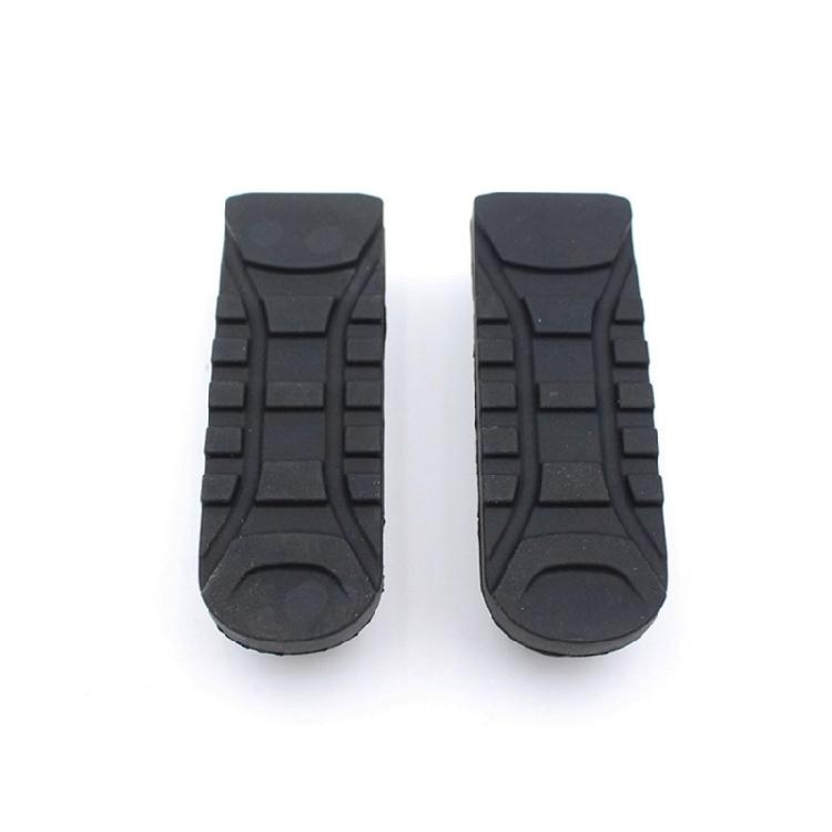 1 Pair Motorcycle Front Footrest Cover Replacement Foot Peg Pedal Rubber Cover Motorbike Accessories Easy Installation