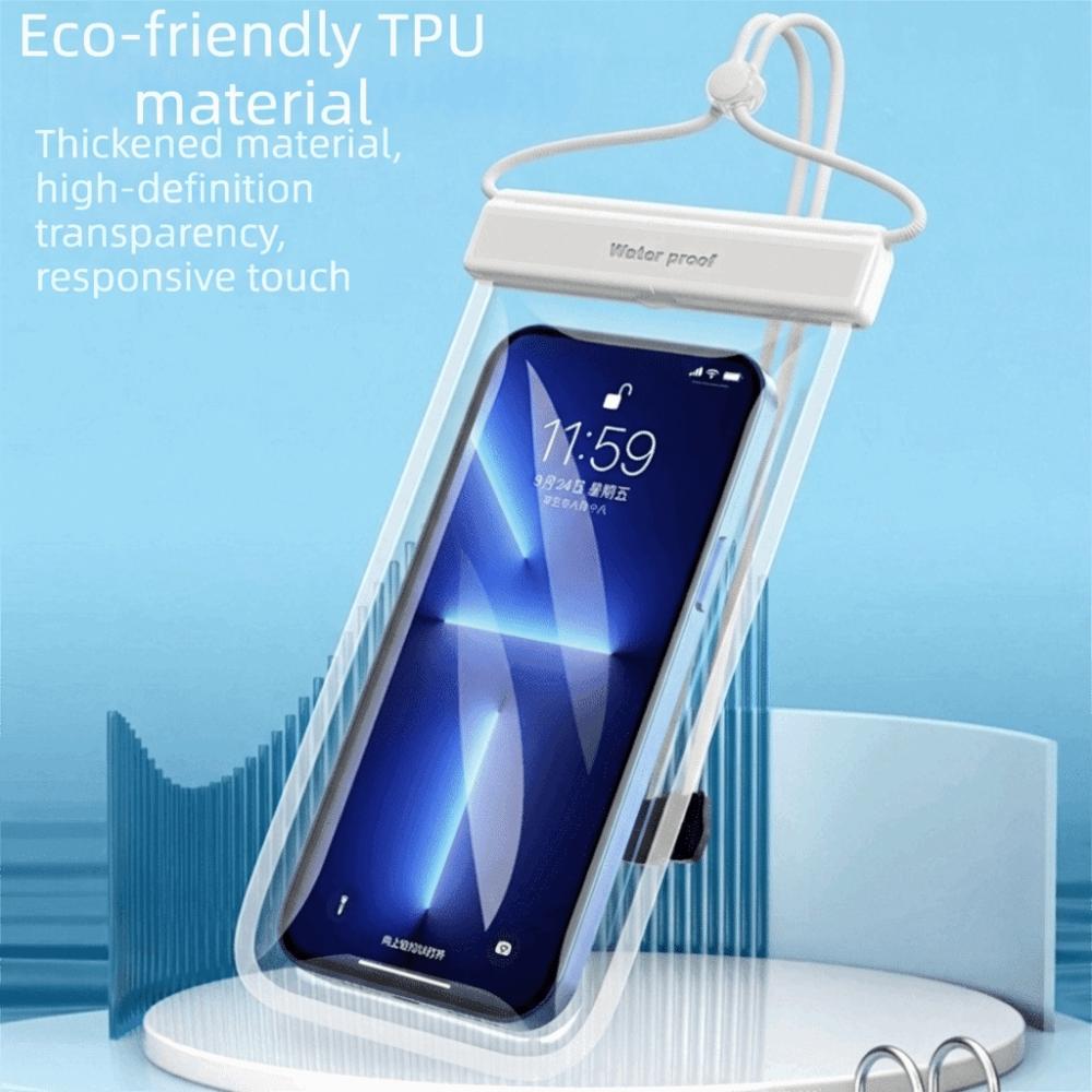 Hanging Neck Phone Bag Hanging Rope Mobile Phone Pouch Waterproof Phone Bag Swimming