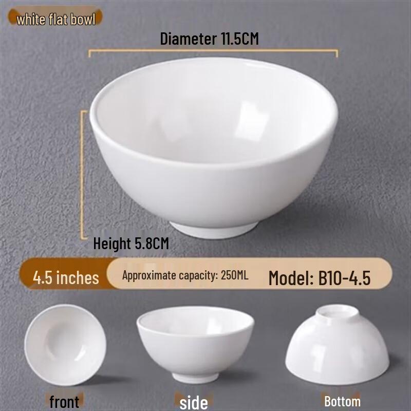Rectangular Divided Melamine Lunch Tray
